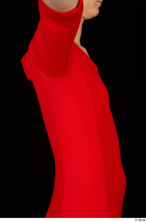 Kyoko clothing red dress standing whole body 0037.jpg